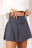 Light fabric tennis skirt - Premium  from Lilou - Just $31.80! Shop now at Alexi and Gray