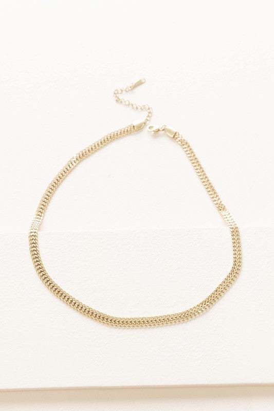 Plain Chain Necklace - Premium  from Lovoda - Just $24! Shop now at Alexi and Gray