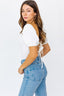 BALLOON ELBOW SLEEVE OPEN BACK BODYSUIT - Premium  from LE LIS - Just $32.76! Shop now at Alexi and Gray