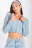 WIDE COLLAR CROPPED CARDIGAN - Premium  from Emory Park - Just $38.03! Shop now at Alexi and Gray