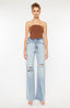 ULTRA HIGH RISE 90'S FLARE JEANS-KC7373ELV4 - Premium  from Kan Can USA - Just $47.20! Shop now at Alexi and Gray