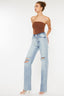 ULTRA HIGH RISE 90'S FLARE JEANS-KC7373ELV4 - Premium  from Kan Can USA - Just $47.20! Shop now at Alexi and Gray