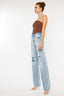 ULTRA HIGH RISE 90'S FLARE JEANS-KC7373ELV4 - Premium  from Kan Can USA - Just $47.20! Shop now at Alexi and Gray