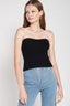 FUZZY SWATER TUBE TOP - Premium  from Emory Park - Just $31.20! Shop now at Alexi and Gray