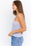 ONE SHOULDER TAPE YARN KNIT TOP - Premium  from LE LIS - Just $22.00! Shop now at Alexi and Gray