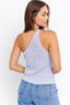 ONE SHOULDER TAPE YARN KNIT TOP - Premium  from LE LIS - Just $22.00! Shop now at Alexi and Gray