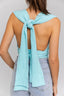 MULTI-TIE / CONVERTIBLE SWEATER TANK - Premium  from LE LIS - Just $31.90! Shop now at Alexi and Gray