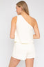 Sleeveless One Shoulder Layered Top Romper - Premium  from Gilli - Just $37.40! Shop now at Alexi and Gray