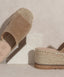 OASIS SOCIETY Ivy - Espadrille Platform Slide - Premium  from KKE Originals - Just $38.88! Shop now at Alexi and Gray