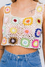 SLEEVELESS MULTI CROCHET TOP - Premium  from LE LIS - Just $36.30! Shop now at Alexi and Gray