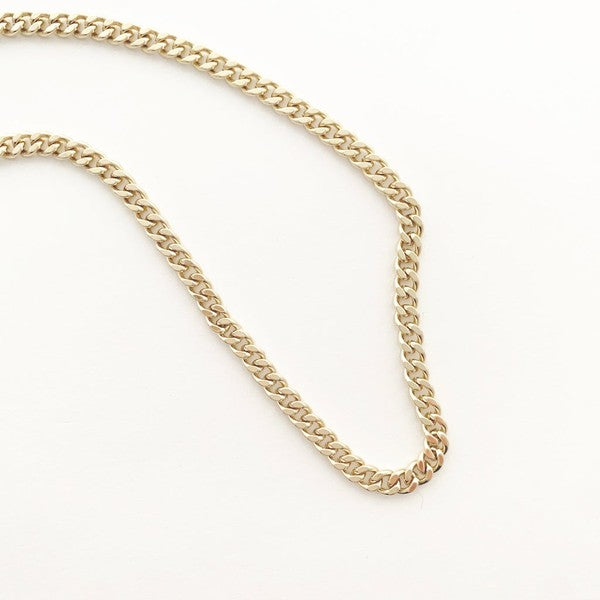 Fiona Thick Curb Chain Necklace - Premium  from HONEYCAT Jewelry - Just $36.40! Shop now at Alexi and Gray