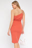 SLEEVELESS ONE SHOULDER FRONT SLIT DRESS - Premium  from Gilli - Just $39.06! Shop now at Alexi and Gray