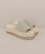 OASIS SOCIETY Ivy - Espadrille Platform Slide