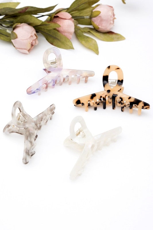 Resin Loop Claw Clip - Premium  from Aili's Corner - Just $9.10! Shop now at Alexi and Gray