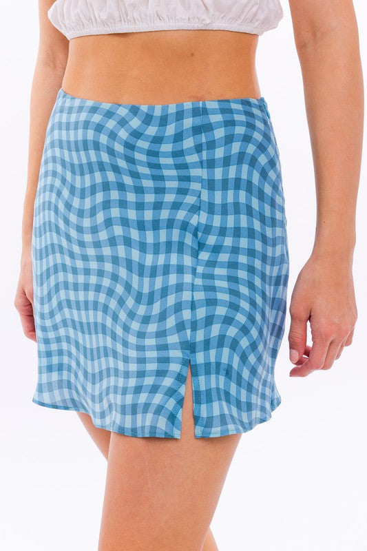 BIAS CUT MINI SKIRT - Premium  from LE LIS - Just $27.50! Shop now at Alexi and Gray