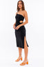 ONE SHOULDER MIDI DRESS - Premium  from LE LIS - Just $33.00! Shop now at Alexi and Gray