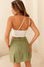 ONE SHOULDER RUCHED CROP TOP - Premium  from LE LIS - Just $27.72! Shop now at Alexi and Gray