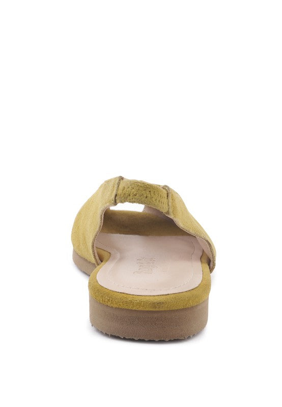 GRETCHEN SLINGBACK FLAT SANDALS - Premium  from Rag Company - Just $49.28! Shop now at Alexi and Gray