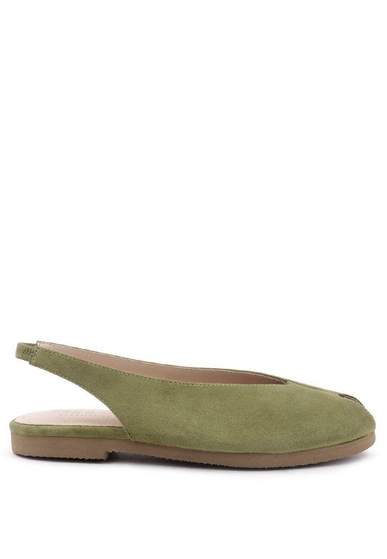GRETCHEN SLINGBACK FLAT SANDALS - Premium  from Rag Company - Just $49.28! Shop now at Alexi and Gray