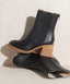 OASIS SOCIETY Olivia - Chelsea Heel Boots - Premium  from KKE Originals - Just $64.32! Shop now at Alexi and Gray