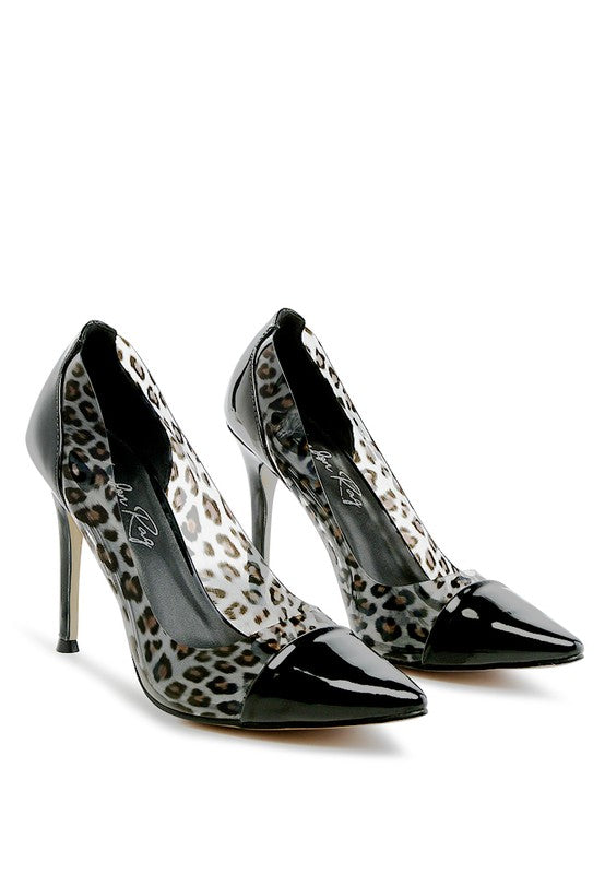 Candace clear Stiletto Pumps - Premium  from Rag Company - Just $61.36! Shop now at Alexi and Gray