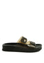 MINATA PLATFORM BUCKLED SLIDE SANDALS - Premium  from Rag Company - Just $28.78! Shop now at Alexi and Gray