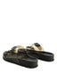 MINATA PLATFORM BUCKLED SLIDE SANDALS - Premium  from Rag Company - Just $28.78! Shop now at Alexi and Gray