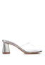 Clear Flirt Clear Strap Slip On Heels - Premium  from Rag Company - Just $21.24! Shop now at Alexi and Gray