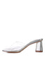 Clear Flirt Clear Strap Slip On Heels - Premium  from Rag Company - Just $21.24! Shop now at Alexi and Gray