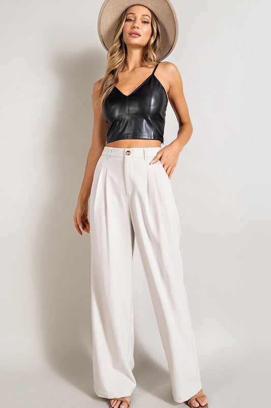 Straight Leg Pants - Premium  from eesome - Just $49.76! Shop now at Alexi and Gray