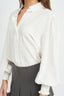 BUTTON UP COLLARED BLOUSE WITH SMOCKING - Premium  from Emory Park - Just $46.80! Shop now at Alexi and Gray