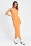 HALTER NECK BODYCON MIDI DRESS - Premium  from Emory Park - Just $59.80! Shop now at Alexi and Gray