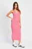 HALTER NECK BODYCON MIDI DRESS - Premium  from Emory Park - Just $59.80! Shop now at Alexi and Gray