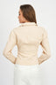 LONG SLEEVE TWIST FRONT TOP - Premium  from Emory Park - Just $53.30! Shop now at Alexi and Gray