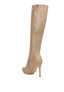 Indulgent High Heeled Croc Calf Boots - Premium  from Rag Company - Just $78.56! Shop now at Alexi and Gray