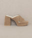 OASIS SOCIETY Carmen - Chunky Platform Mule Heel - Premium  from KKE Originals - Just $55.00! Shop now at Alexi and Gray