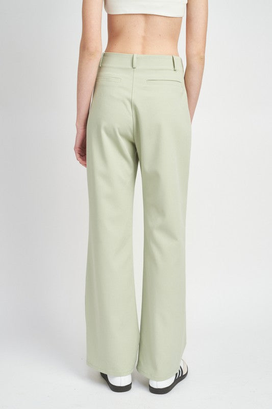 HIGH WAIST PLEATED PANTS - Premium  from Emory Park - Just $50.70! Shop now at Alexi and Gray