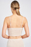 LATICCE FRONT CROPPED CAMI - Premium  from Emory Park - Just $39! Shop now at Alexi and Gray