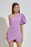 ONE SHOULDER RUFFLE DRESS - Premium  from Do + Be Collection - Just $50.60! Shop now at Alexi and Gray