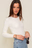 Cut Out Long Sleeve Sweater Top - Premium  from TIMING - Just $30.18! Shop now at Alexi and Gray