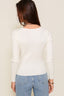 Cut Out Long Sleeve Sweater Top - Premium  from TIMING - Just $30.18! Shop now at Alexi and Gray