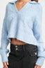 COLLARED CABLEKNIT BOXY SWEATER - Premium  from Emory Park - Just $57.20! Shop now at Alexi and Gray