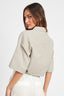 WIDE SLEEVE CROPPED SHIRT - Premium  from Emory Park - Just $50.70! Shop now at Alexi and Gray