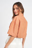 WIDE SLEEVE CROPPED SHIRT - Premium  from Emory Park - Just $50.70! Shop now at Alexi and Gray