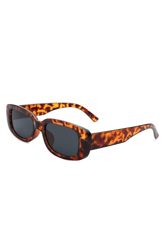 Rectangle Narrow Retro Fashion Slim Sunglasses - Premium  from Cramilo Eyewear - Just $27.16! Shop now at Alexi and Gray
