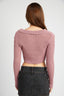 CROPPED COLLAR KNIT TOP - Premium  from Emory Park - Just $41.45! Shop now at Alexi and Gray