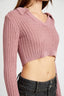 CROPPED COLLAR KNIT TOP - Premium  from Emory Park - Just $41.45! Shop now at Alexi and Gray