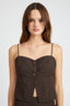 SPAGHETTI STRAP PINSTRIPE TOP - Premium  from Emory Park - Just $45.50! Shop now at Alexi and Gray