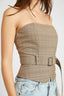 PEPLUM BELTED CORSET TOP - Premium  from Emory Park - Just $52.00! Shop now at Alexi and Gray