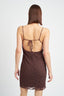 SPAGHETTI STRAP RUCHED BUST MINI DRESS - Premium  from Emory Park - Just $48.10! Shop now at Alexi and Gray